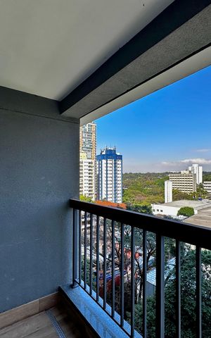 Apartamento à venda com 29m², 1 quarto e sem vaga Apartamento à venda com 29m², 1 quarto e sem vagaSacada