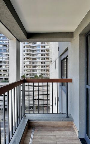 Apartamento à venda com 29m², 1 quarto e sem vaga Apartamento à venda com 29m², 1 quarto e sem vagaSacada