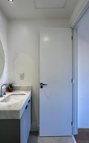 Apartamento à venda com 29m², 1 quarto e sem vaga Apartamento à venda com 29m², 1 quarto e sem vagaBanheiro Suíte