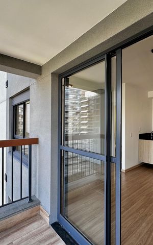 Apartamento à venda com 29m², 1 quarto e sem vaga Apartamento à venda com 29m², 1 quarto e sem vagaSacada