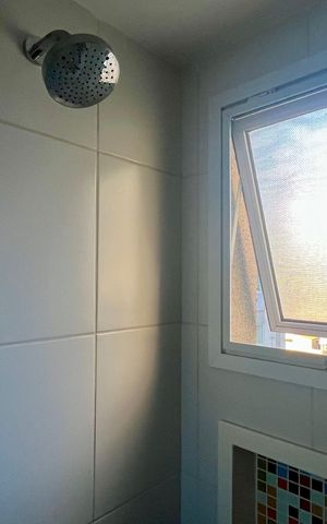 Apartamento para alugar com 32m², 1 quarto e 1 vaga Apartamento para alugar com 32m², 1 quarto e 1 vagaBanheiro da Suíte