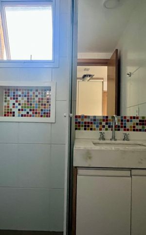 Apartamento para alugar com 32m², 1 quarto e 1 vaga Apartamento para alugar com 32m², 1 quarto e 1 vagaBanheiro da Suíte