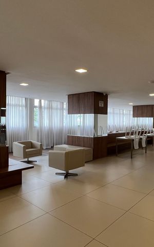 Apartamento para alugar com 32m², 1 quarto e 1 vaga Apartamento para alugar com 32m², 1 quarto e 1 vagaÁrea comum - Salão de festas