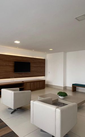 Apartamento para alugar com 32m², 1 quarto e 1 vaga Apartamento para alugar com 32m², 1 quarto e 1 vagaÁrea comum - Salão de festas