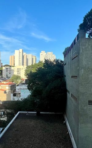 Apartamento para alugar com 32m², 1 quarto e 1 vaga Apartamento para alugar com 32m², 1 quarto e 1 vagaVista da Varanda Sala/Cozinha