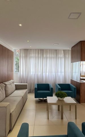 Apartamento para alugar com 32m², 1 quarto e 1 vaga Apartamento para alugar com 32m², 1 quarto e 1 vagaÁrea comum - Salão de festas