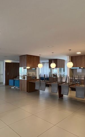 Apartamento para alugar com 32m², 1 quarto e 1 vaga Apartamento para alugar com 32m², 1 quarto e 1 vagaÁrea comum - Salão de festas