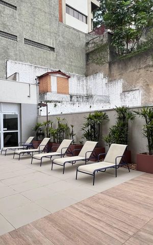 Apartamento para alugar com 32m², 1 quarto e 1 vaga Apartamento para alugar com 32m², 1 quarto e 1 vagaÁrea comum - Solário