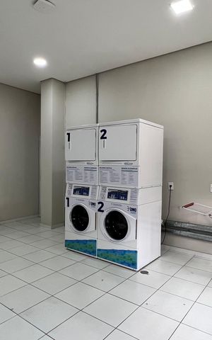Apartamento para alugar com 32m², 1 quarto e 1 vaga Apartamento para alugar com 32m², 1 quarto e 1 vagaLavanderia