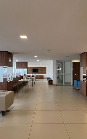 Apartamento para alugar com 32m², 1 quarto e 1 vaga Apartamento para alugar com 32m², 1 quarto e 1 vagaÁrea comum - Salão de festas