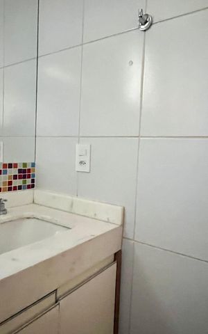 Apartamento para alugar com 32m², 1 quarto e 1 vaga Apartamento para alugar com 32m², 1 quarto e 1 vagaBanheiro da Suíte
