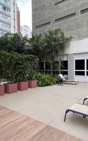 Apartamento para alugar com 32m², 1 quarto e 1 vaga Apartamento para alugar com 32m², 1 quarto e 1 vagaÁrea comum - Solário