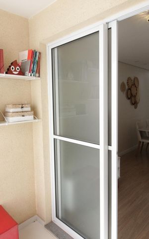 Apartamento à venda com 49m², 2 quartos e 1 vagaVaranda
