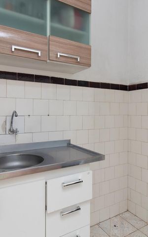 Apartamento à venda com 34m², 1 quarto e sem vagaCozinha e Área de Serviço