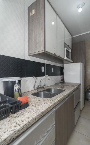 Apartamento à venda com 38m², 1 quarto e 1 vagaCozinha