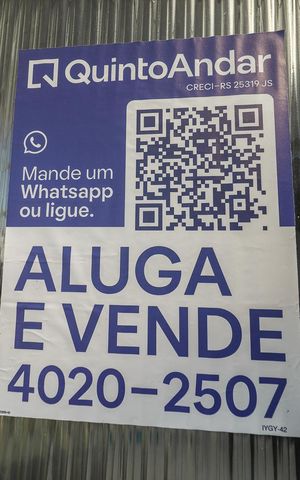 Apartamento à venda com 38m², 1 quarto e 1 vagaPlaca