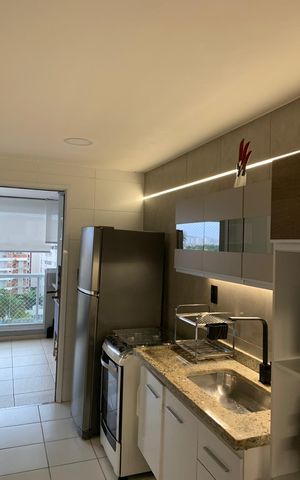 Apartamento para alugar com 74m², 2 quartos e 2 vagas Apartamento para alugar com 74m², 2 quartos e 2 vagasCozinha