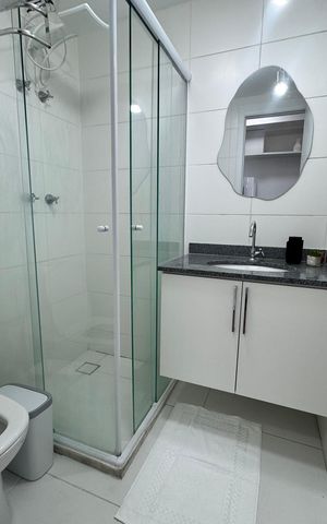 Studio à venda com 26m², 1 quarto e sem vaga Studio à venda com 26m², 1 quarto e sem vagaBanheiro social