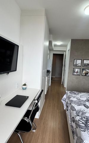 Studio à venda com 26m², 1 quarto e sem vaga Studio à venda com 26m², 1 quarto e sem vagaVaranda do Studio