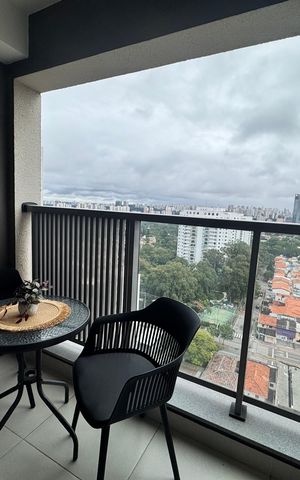 Studio à venda com 26m², 1 quarto e sem vaga Studio à venda com 26m², 1 quarto e sem vagaVaranda do Studio