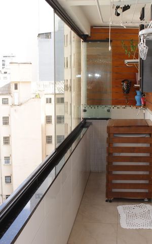 Apartamento à venda com 83m², 3 quartos e sem vagaSacada