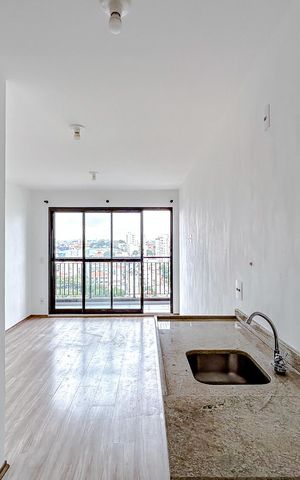 Studio à venda com 27m², 1 quarto e sem vagaCozinha