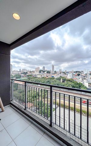 Studio à venda com 27m², 1 quarto e sem vagaVaranda do Studio
