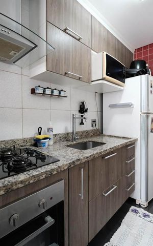 Apartamento à venda com 65m², 3 quartos e 1 vagaCozinha