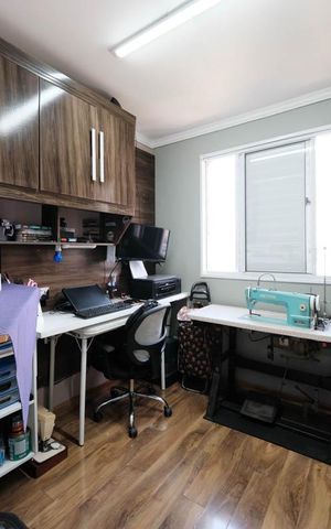 Apartamento à venda com 65m², 3 quartos e 1 vagaQuarto 1