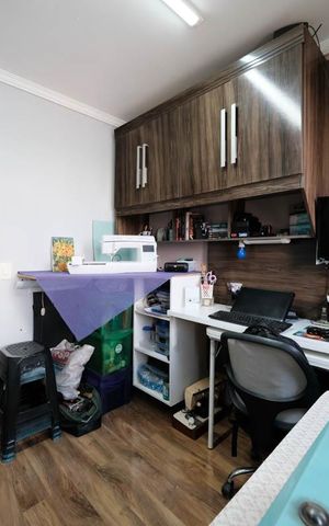Apartamento à venda com 65m², 3 quartos e 1 vagaQuarto 1