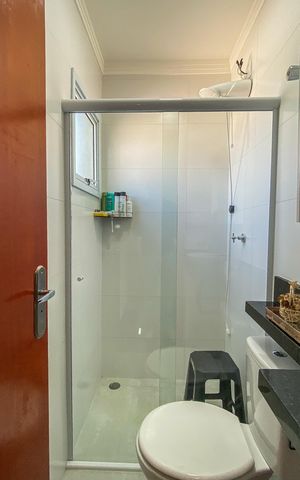 Apartamento à venda com 55m², 2 quartos e 1 vaga Apartamento à venda com 55m², 2 quartos e 1 vagaBanheiro