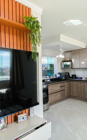 Apartamento à venda com 55m², 2 quartos e 1 vaga Apartamento à venda com 55m², 2 quartos e 1 vagaSala