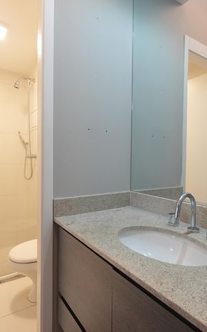 Apartamento à venda com 50m², 1 quarto e 1 vagaBanheiro