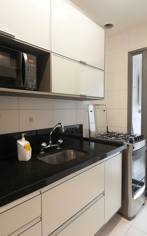 Apartamento à venda com 50m², 1 quarto e 1 vagaCozinha e Área de Serviço