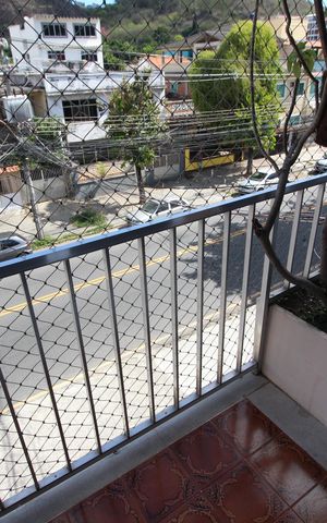 Apartamento à venda com 98m², 2 quartos e 1 vagaVaranda do Quarto 1 e 2