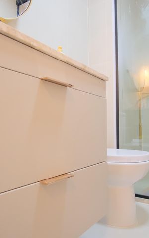 Apartamento para alugar com 165m², 3 quartos e 2 vagasBanheiro da Suíte 1