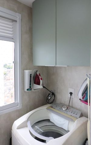 Apartamento à venda com 50m², 2 quartos e 1 vagaCozinha e Área de Serviço