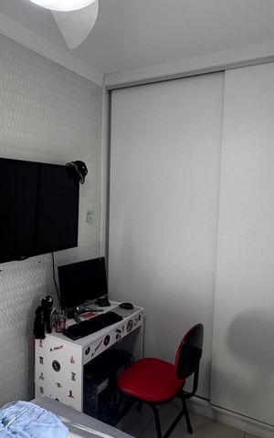 Apartamento à venda com 76m², 3 quartos e 2 vagas Apartamento à venda com 76m², 3 quartos e 2 vagasQuarto 1