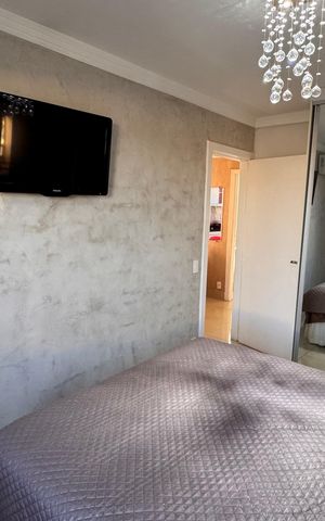 Apartamento à venda com 76m², 3 quartos e 2 vagas Apartamento à venda com 76m², 3 quartos e 2 vagasQuarto 2