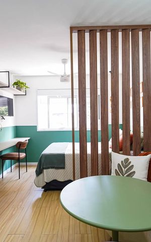 Studio para alugar com 25m², 1 quarto e sem vaga Studio para alugar com 25m², 1 quarto e sem vagaStudio
