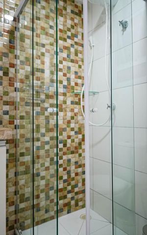 Studio para alugar com 25m², 1 quarto e sem vaga Studio para alugar com 25m², 1 quarto e sem vagaBanheiro