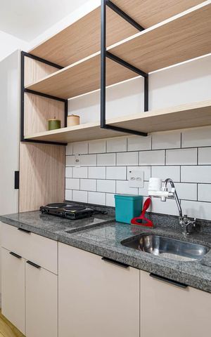 Studio para alugar com 25m², 1 quarto e sem vaga Studio para alugar com 25m², 1 quarto e sem vagaStudio