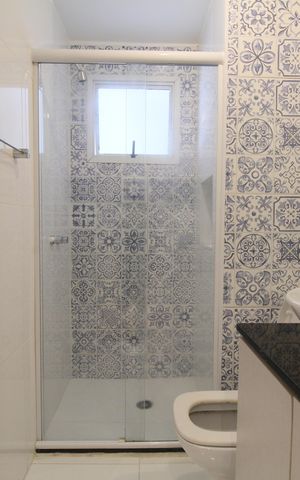 Apartamento para alugar com 62m², 2 quartos e 2 vagasBanheiro  da suíte