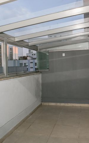 Studio para alugar com 42m², 1 quarto e sem vaga Studio para alugar com 42m², 1 quarto e sem vagaSacada do Studio