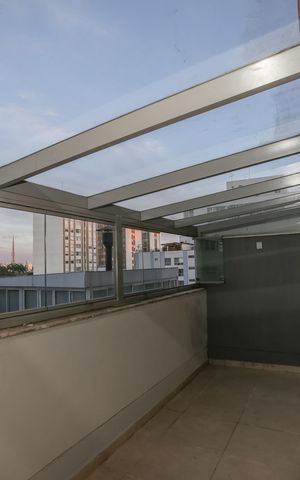 Studio para alugar com 42m², 1 quarto e sem vaga Studio para alugar com 42m², 1 quarto e sem vagaSacada do Studio