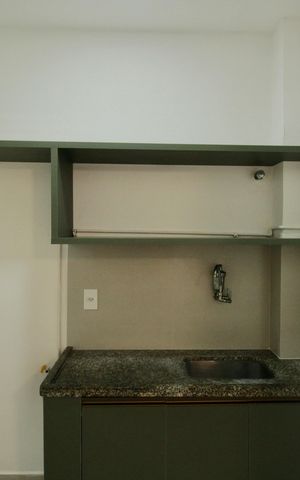 Studio para alugar com 30m², 1 quarto e sem vagaCozinha