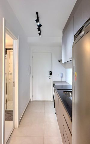Studio à venda com 25m², 0 quarto e sem vaga Studio à venda com 25m², 0 quarto e sem vagaCozinha