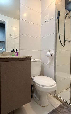 Studio à venda com 25m², 0 quarto e sem vaga Studio à venda com 25m², 0 quarto e sem vagaBanheiro