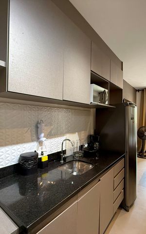 Studio à venda com 25m², 0 quarto e sem vaga Studio à venda com 25m², 0 quarto e sem vagaCozinha