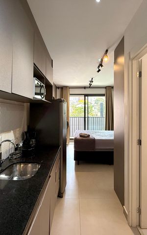 Studio à venda com 25m², 0 quarto e sem vaga Studio à venda com 25m², 0 quarto e sem vagaCozinha